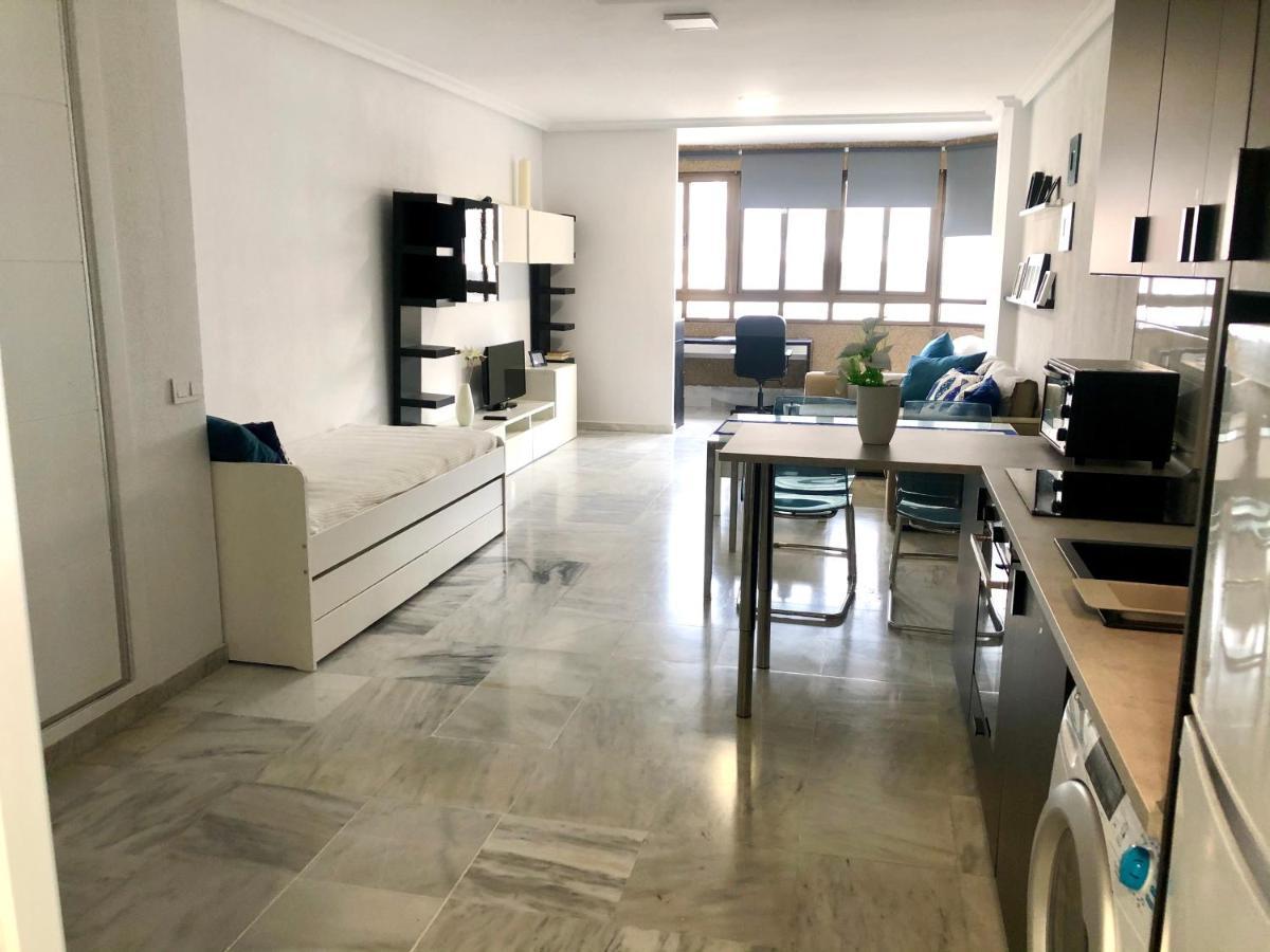 加的斯Gatu Loft Trip 1ª Linea De Playa, Wifi, Aire Acc公寓 外观 照片