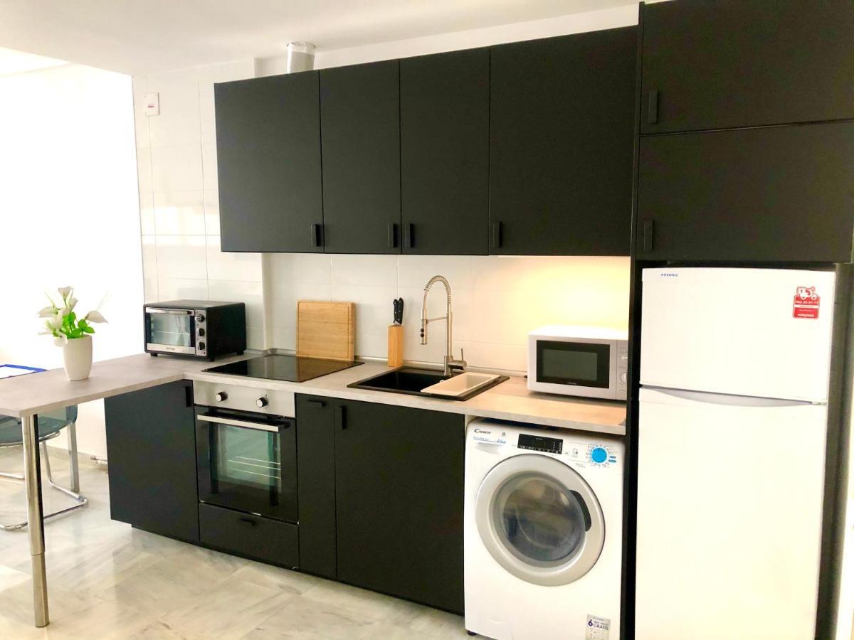 加的斯Gatu Loft Trip 1ª Linea De Playa, Wifi, Aire Acc公寓 外观 照片
