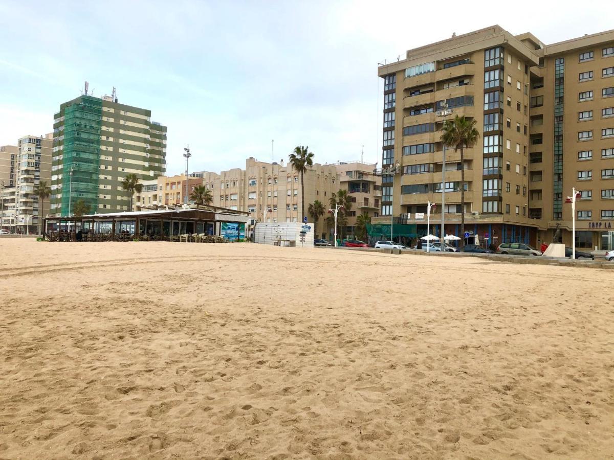 加的斯Gatu Loft Trip 1ª Linea De Playa, Wifi, Aire Acc公寓 外观 照片