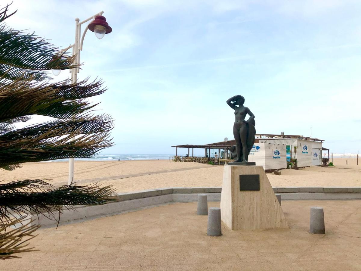 加的斯Gatu Loft Trip 1ª Linea De Playa, Wifi, Aire Acc公寓 外观 照片